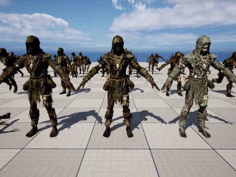 Escoteiro Orc Modelo 3D