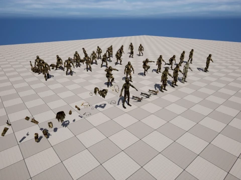Escoteiro Orc Modelo 3D