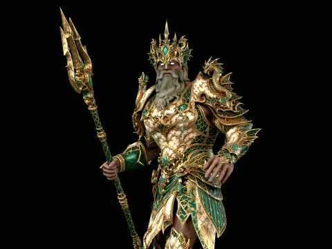 Poseidon 3D Model