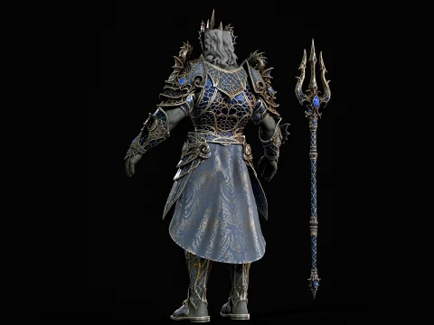 Poseidon 3D Model