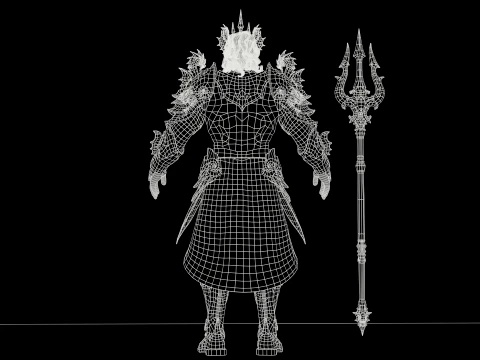 Poseidon 3D Model