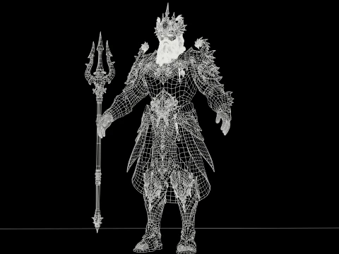 Poseidon 3D Model