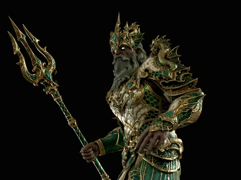Poseidon 3D Model