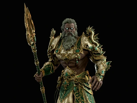 Poseidon 3D Model