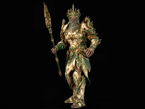 Poseidon 3D Model