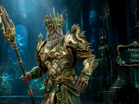 Poseidon 3D Model