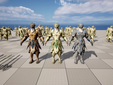 Poseidon 3D Model