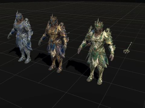 Poseidon 3D Model