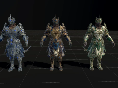 Poseidon 3D Model