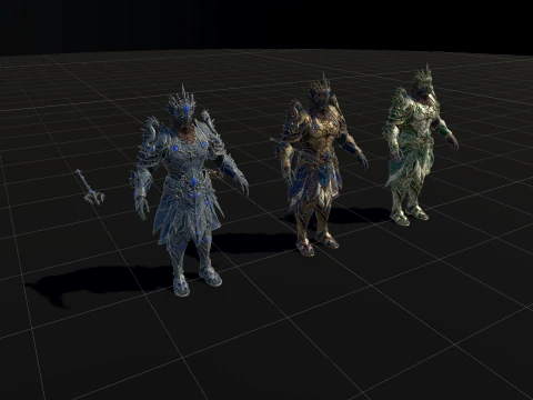 Poseidon 3D Model