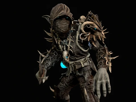 Goblin Lutador Dois Modelo 3D
