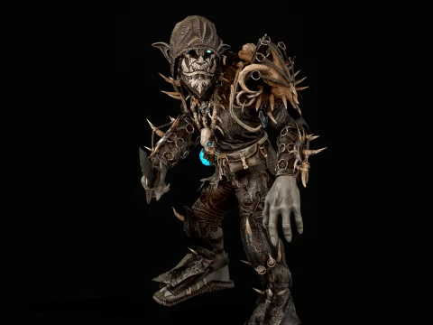 Goblin Fighter Two 3D Model