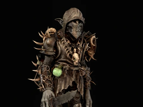 Goblin Fighter Two 3D Model