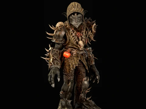 Goblin Fighter Two 3D Model