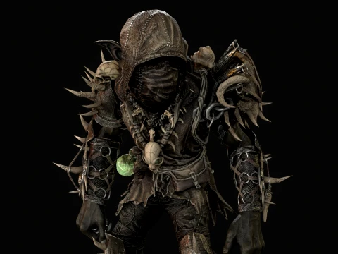 Goblin Fighter Two 3D Model