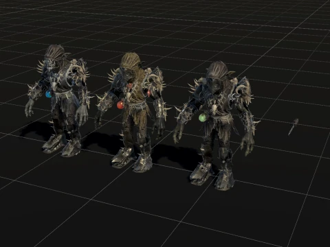 Goblin Fighter Two 3D Model