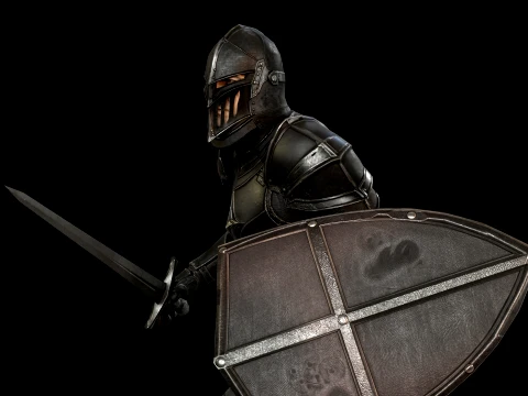 Dark Knight NPC Three 3D Model