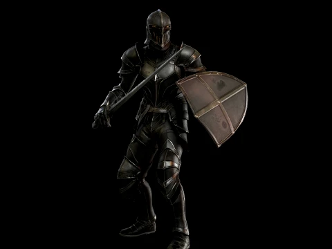 Dark Knight NPC Three 3D Model