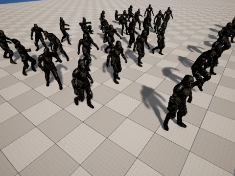 Dark Knight NPC Three 3D Model