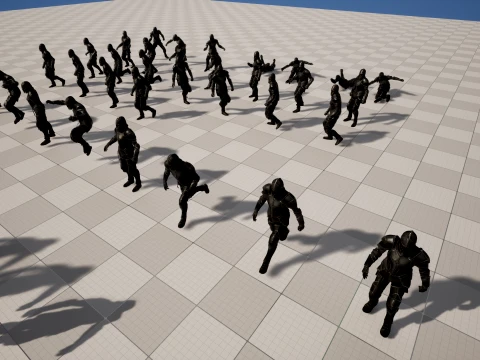 Dark Knight NPC Three 3D Model