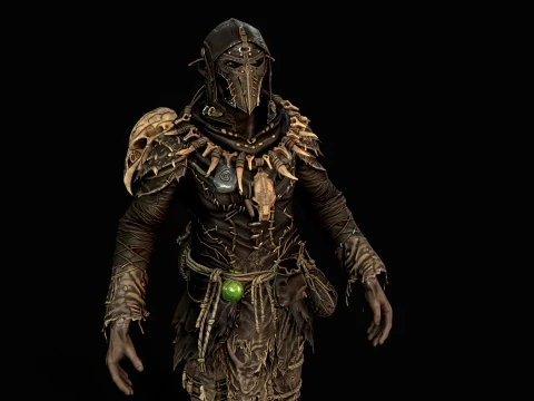Orc Archer 3D Model
