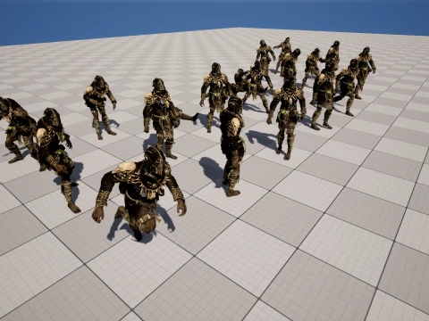 Orc Archer 3D Model