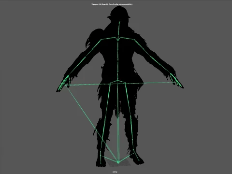 Orc Archer 3D Model