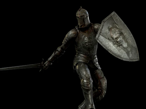 ダークナイト NPC 4 3Dモデル