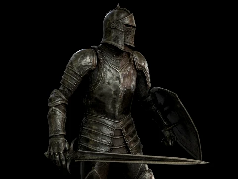 Dark Knight NPC Four 3D Model