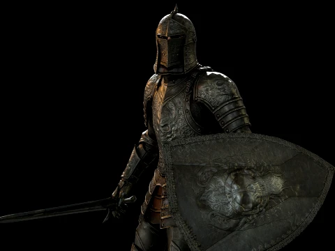 Dark Knight NPC Four 3D Model