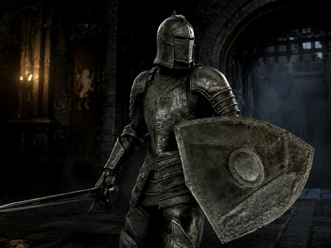 Dark Knight NPC Four 3D Model