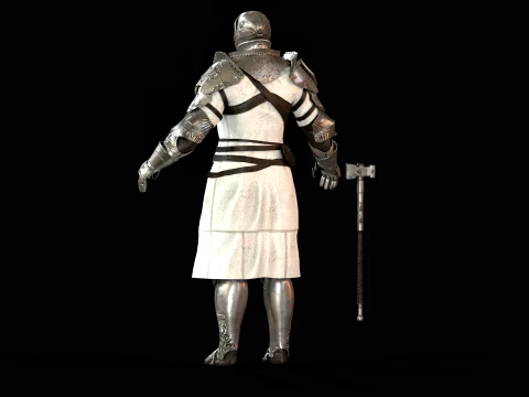 Temple Guardian 3D Model