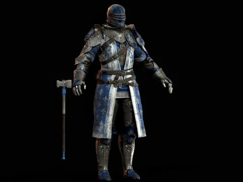 Temple Guardian 3D Model