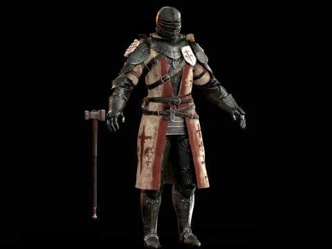 Temple Guardian 3D Model