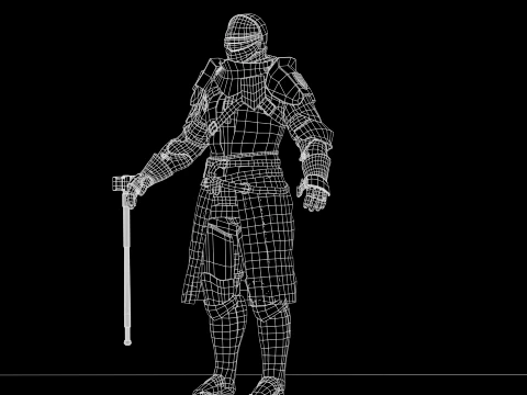 Temple Guardian 3D Model