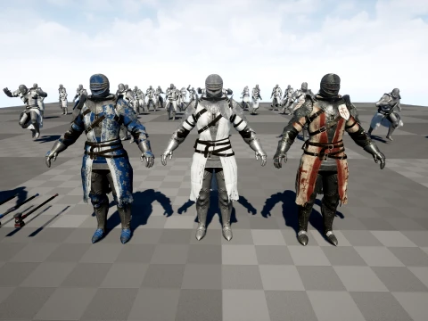 Temple Guardian 3D Model