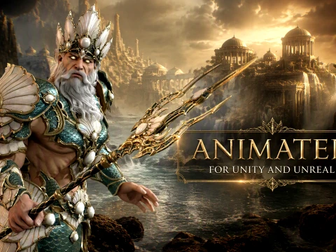 Triton King of the Seven Seas Model 3D