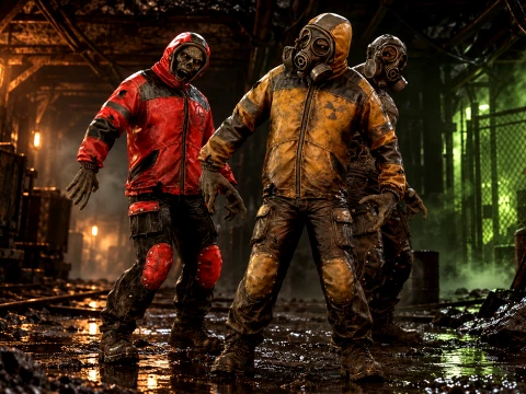 Zombie Miner Two 3D Model