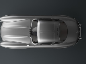 Mercedes Benz 300sl 1955 3D Model