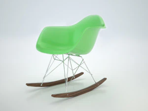 Eames plastic Armchair RAR 3D Model