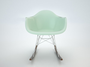 Eames plastic Armchair RAR Model 3D