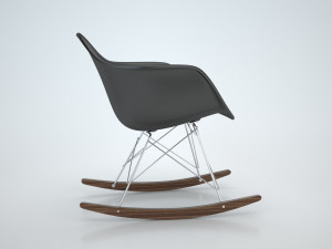 Eames plastic Armchair RAR Model 3D