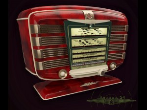 radio zvezda-54 3D मॉडल