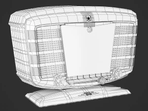 radio zvezda-54 3D Model