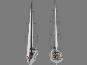 hanse 675 yacht Modelo 3D