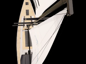 hanse 675 yacht 3D Model