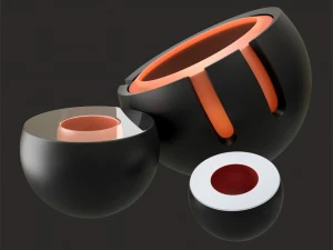 18 decor elements 3D Model