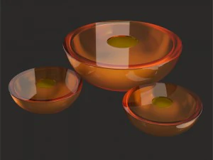 18 decor elements 3D Model