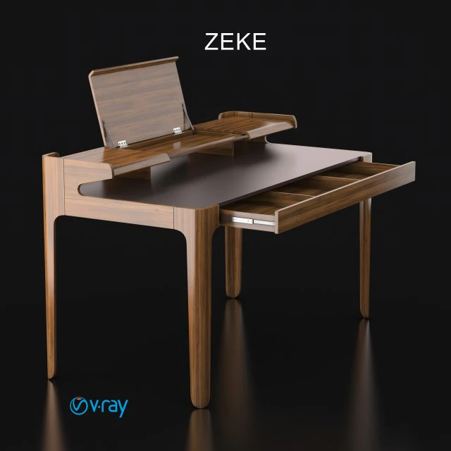 table zeke 3D Model .c4d .max .obj .3ds .fbx .stl .blend 