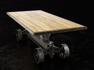 train-crank-table 3D मॉडल